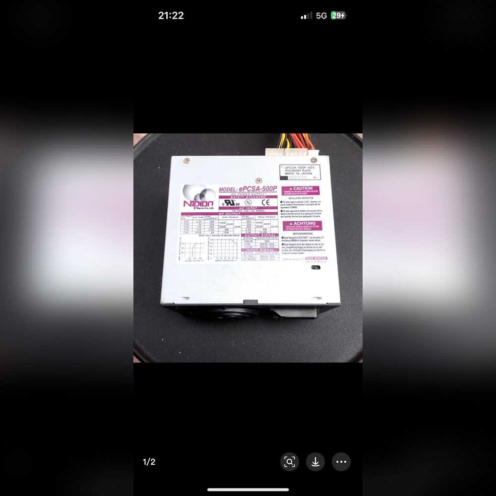 日本NIPRON开关电源 ePCSA-500P-X2S 议价