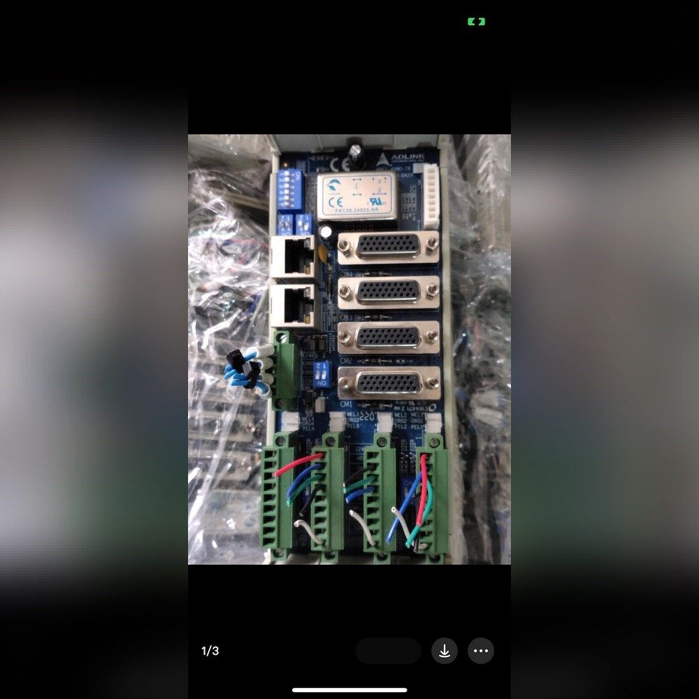 凌华 MNET-4XMO-TB分布式运动控制卡实物拍摄 议价