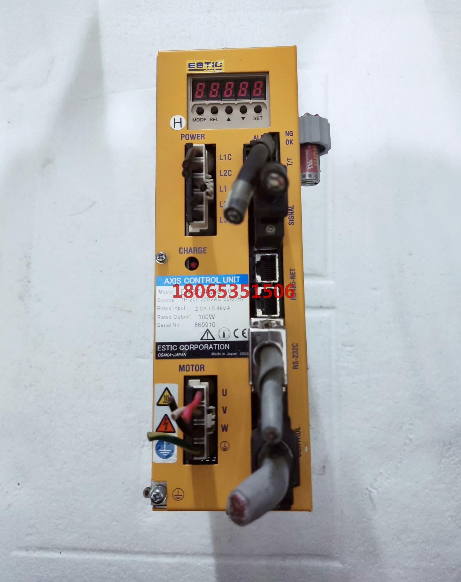 艾迪斯克伺服驱动器ENRZ-AU40-10实物图成色漂亮质量