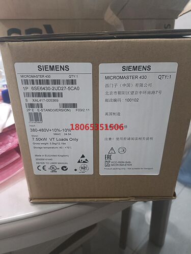 6SE430-2UD27-5CA0MM430变频器