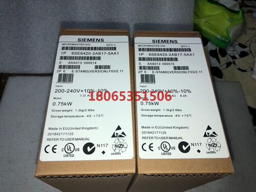 6SE6420-2AB17-5AA1变频器  MICR