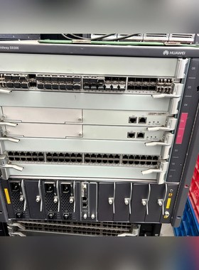 华为S9306 万兆核心路由交换机现货实拍 议价