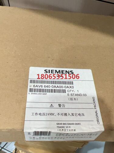 原装TD400C 6AV6640-0AA00-0AX0