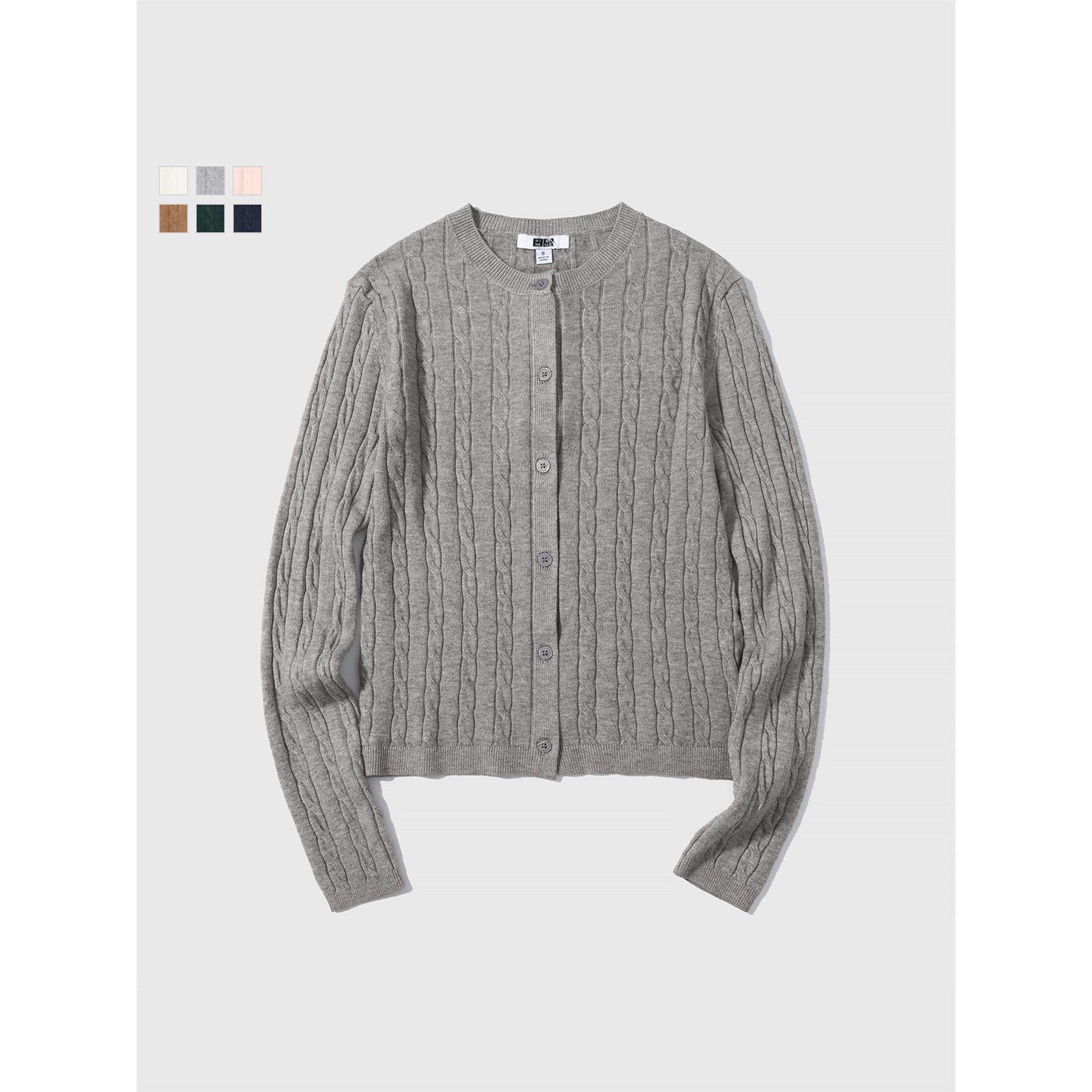 女装纽花圆领针织开衫毛衣外套新款空调衫通勤秋冬新款上衣481477,个性定制/设计服务/DIY,棉服工装,淘宝优惠券,粉丝福利购,淘宝优惠卷