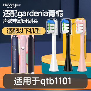皓卫适配青栀电动牙刷头gardenia声波替换qtb1101替换刷头