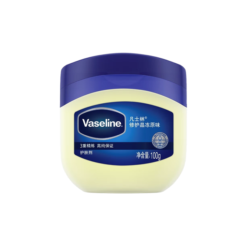 凡士林修护晶冻原味脚后跟干裂保湿膜护手霜秋冬季女官方正品牌店