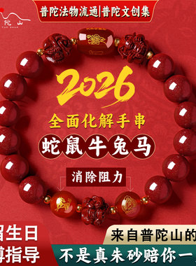 朱砂转运珠配件女款新鲜出炉生肖