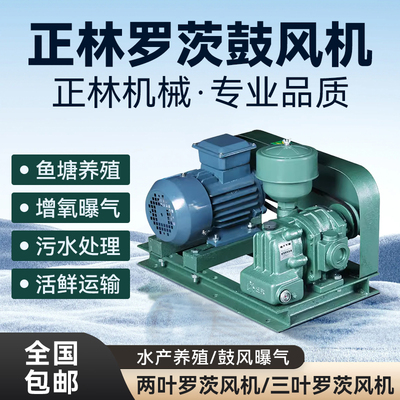 正林罗茨风机鱼塘增氧机污水处理