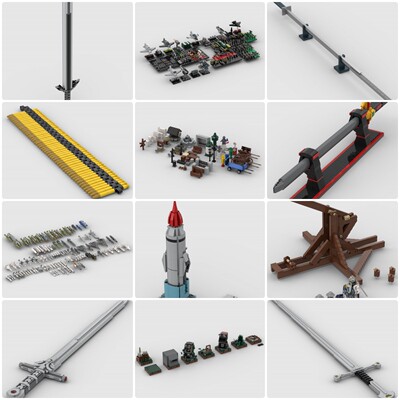 定制积木小颗粒新款摆件模型儿童益智解压拼装玩具男孩生日礼物盒