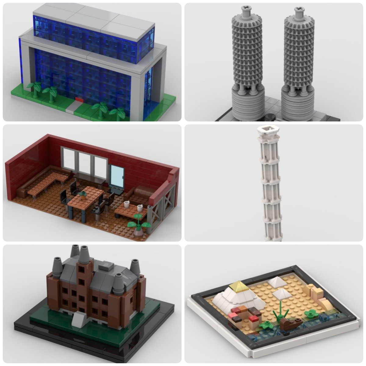 定制积木矽绿洲丽笙红标酒店圣奥拉夫学院马利纳城比萨斜塔餐厅