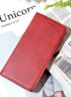 适用苹果14promax皮套iphone15简约16plus商务13翻盖手机保护壳非真皮112掀盖强磁吸附78无扣红黑色flip case