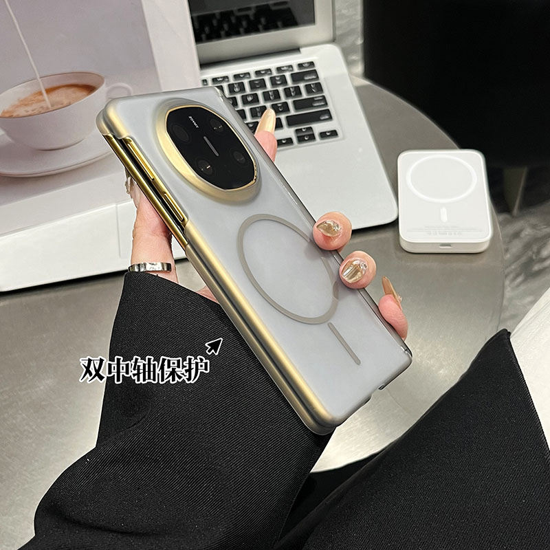 华为MateX7X6双中轴保护手机壳