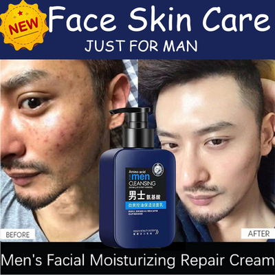 男士洗面奶Men Acne Face Wash cleanser acne blackhead remove