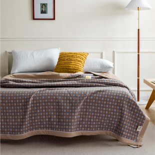 国欣对花棉被新疆棉花被子夏季纯棉花全棉被褥朱素系列