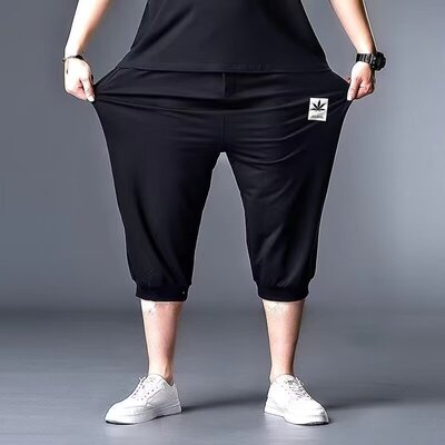 夏季短裤男士宽松舒适潮流运动裤子透气亲肤休闲薄款七分裤男