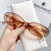 新款 欧美太阳镜猫眼小框个性 潮网红素颜街拍墨镜遮阳眼镜防紫外线