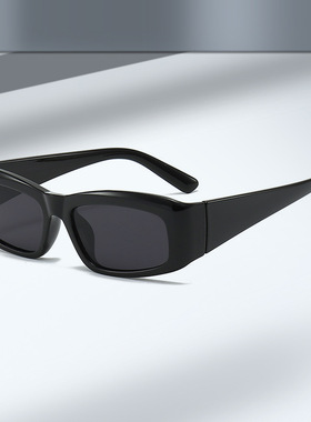 跨境新款小框方形太阳镜墨镜 复古太阳眼镜 防紫外线街拍sunglass