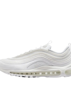 Nike Air Max 97 跑鞋 气垫减震 白色/灰色 DH8016-100济南ls