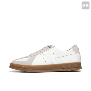 1990系列 风铃灰ALHS027 皮革 米白色 2广东kd仓 板鞋 李宁