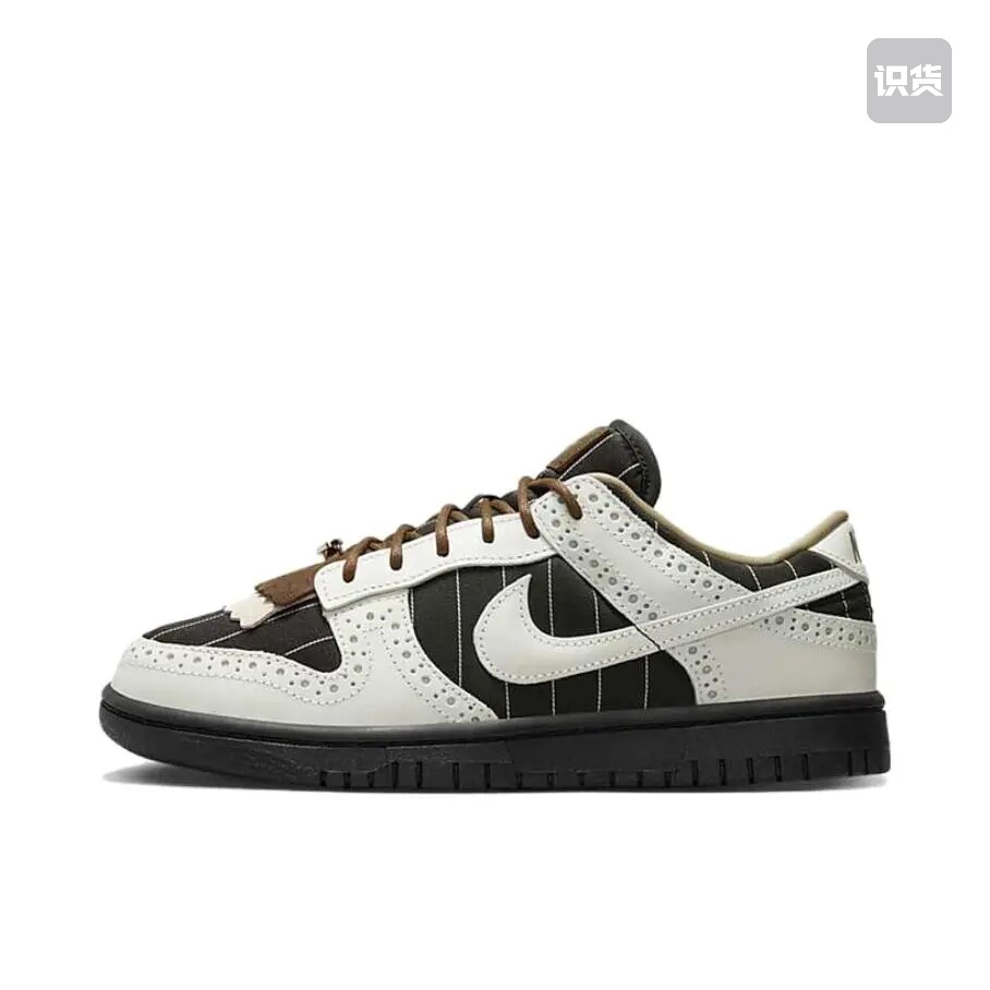 Nike Dunk 板鞋 防滑耐磨复古 女款/棕色/白色FV3642-010济南ls