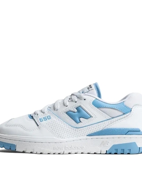 New Balance 550 复古 舒适  女款/白色/蓝色BBW550BC济南ls