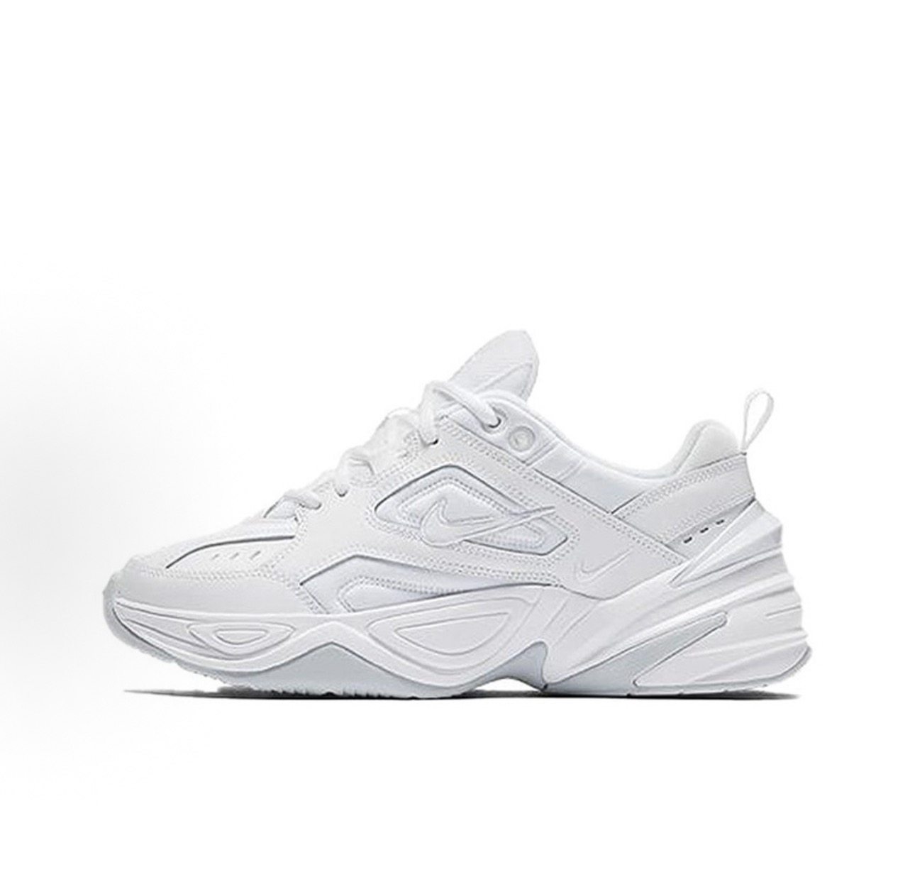 耐克Nike M2K Tekno经典复古老爹鞋女款/纯白AO3108-100 成都yl仓