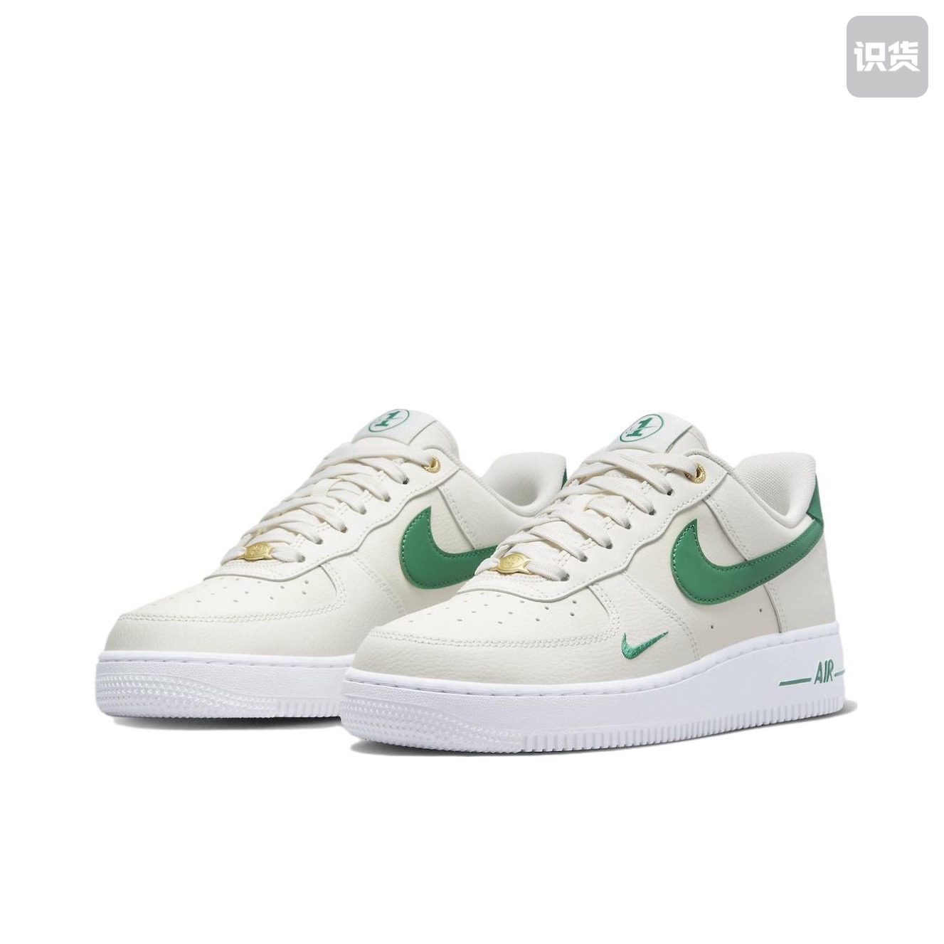 耐克Nike Air Force 1 AF1空军40周年米白绿低帮板鞋DQ7582河南zm