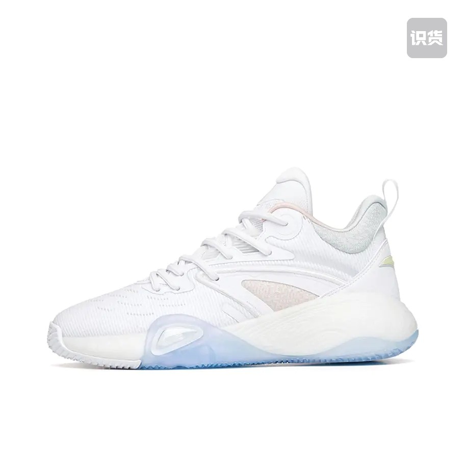 安踏 化羽 水泥克星 缓震透气 篮球鞋 白色112211602Q-5济宁ls仓