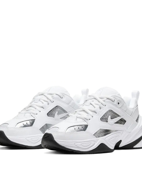 Nike M2K Tekno 老爹鞋  女款/白色/银色CJ9583-100济南ls