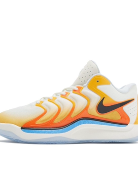 耐克KD杜兰特17代篮球鞋男低帮气垫实战球鞋FJ9488-700 TQ仓