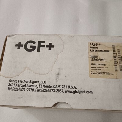+GF+ 乔治费歇尔电导率双通道仪表385501P 12-2原装请询价