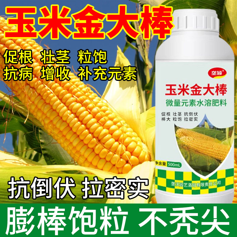 玉米金大棒叶面肥喷施壮苗粒大饱满增收抗倒伏抗病专用高营养元素
