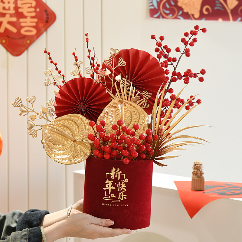 久夏喜庆装饰道具抱抱桶