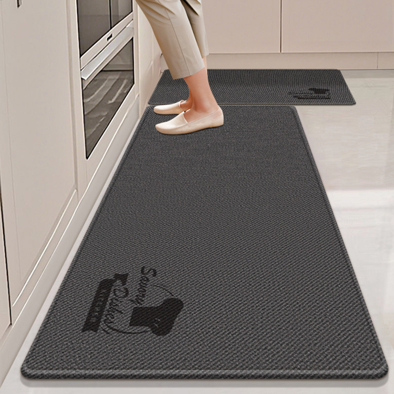 厨房地垫防滑防油可擦免清洗吸水防水专用脚垫2026新款地毯垫子,居家布艺,厨房地垫,淘宝优惠券,粉丝福利购,淘宝优惠卷