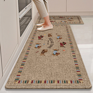 厨房地垫防滑防油可擦免洗地毯垫高端吸水吸油防水专用脚垫2025