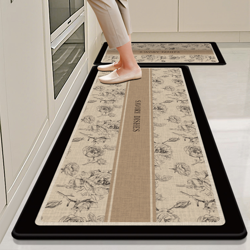 厨房地垫防滑防油可擦免洗地毯垫