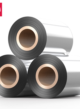 得力GE154树脂基碳带90*300m黑色标签打印机820T 825T GE500适用