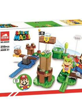 适用于乐高超级马里奥71360冒险入门套装儿童拼装中国积木60020