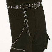 圆珠钥匙合金裤 ketchupvintage 闭店清仓中 链潮流搭配点缀配饰