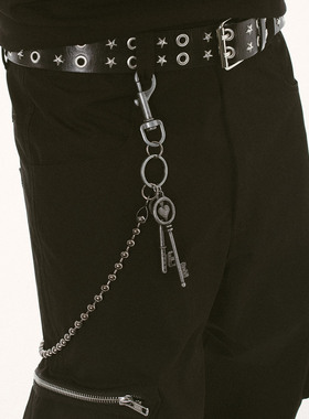 ketchupvintage（闭店清仓不退换）圆珠钥匙合金裤链潮流搭配配饰