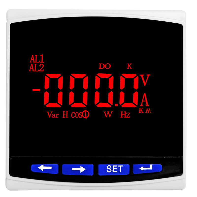 极速单相220V多功能表 数显电流电压功率N电量计量组合表电力电能