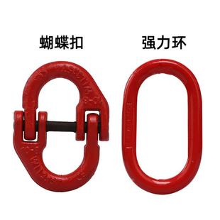 吊钩钢管钩牵引起重索具大开口万向旋转钩羊角钩吊环货钩吊车挂钩