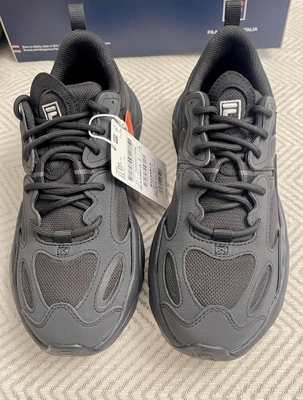 FILA斐乐 Mars 2 火星2.0 复古运动 耐磨 生活休闲鞋 女款 黑色