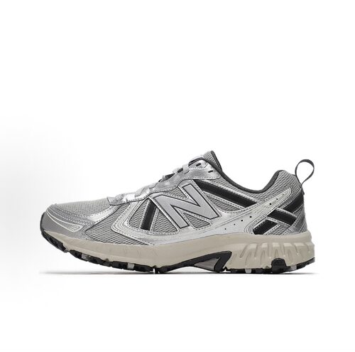 New Balance NB 410 V5 户外机能 低帮 城市通勤跑步鞋  银色