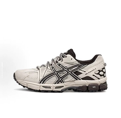 ASICS Gel-Kahana 8 Cn透气回弹 休闲越野长跑跑步鞋 女款 浅棕黑