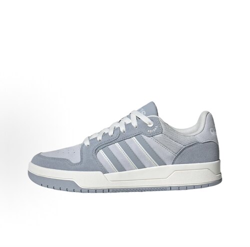adidas ENTRAP 合成革牛剖层革织物 时尚舒适 男女同款 银灰