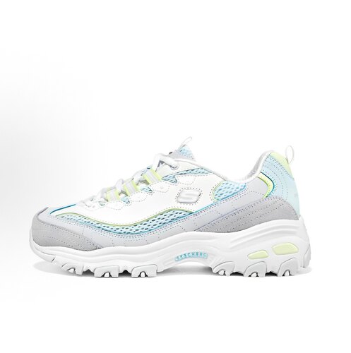 Skechers斯凯奇 D'LITES 1.0 小冰熊薄荷气泡冰低帮 老爹鞋 女款