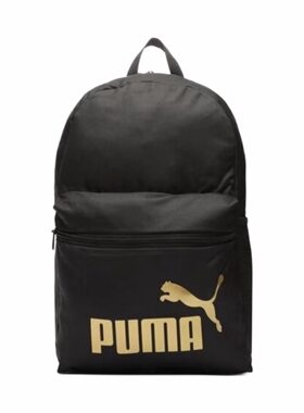 Puma 休闲旅游运动织物上学大容量合字母印花品牌徽标书包双肩包