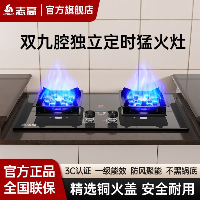 志高瓦斯炉家用厨房灶嵌