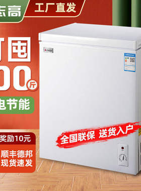 志高单门小冰柜家用小型